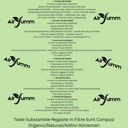 Zestaw AirYumm | 100% naturalny, bez dymu, chemii i toksyn
